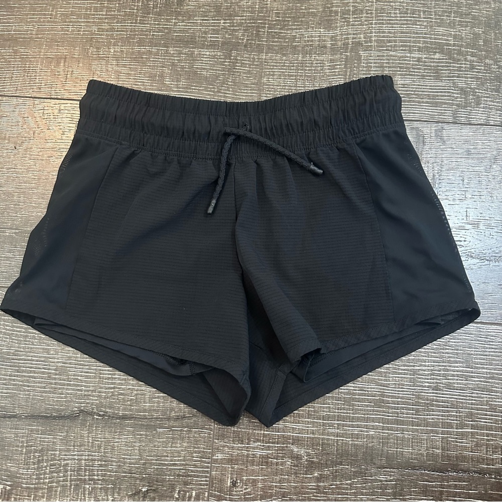 All in Motion Girls Black Athletic Shorts